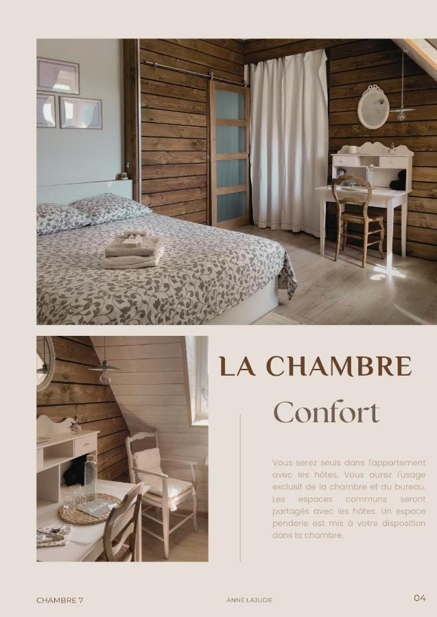 Chambre 7 Chambre Privee Et Bureau Charolles Buitenkant foto